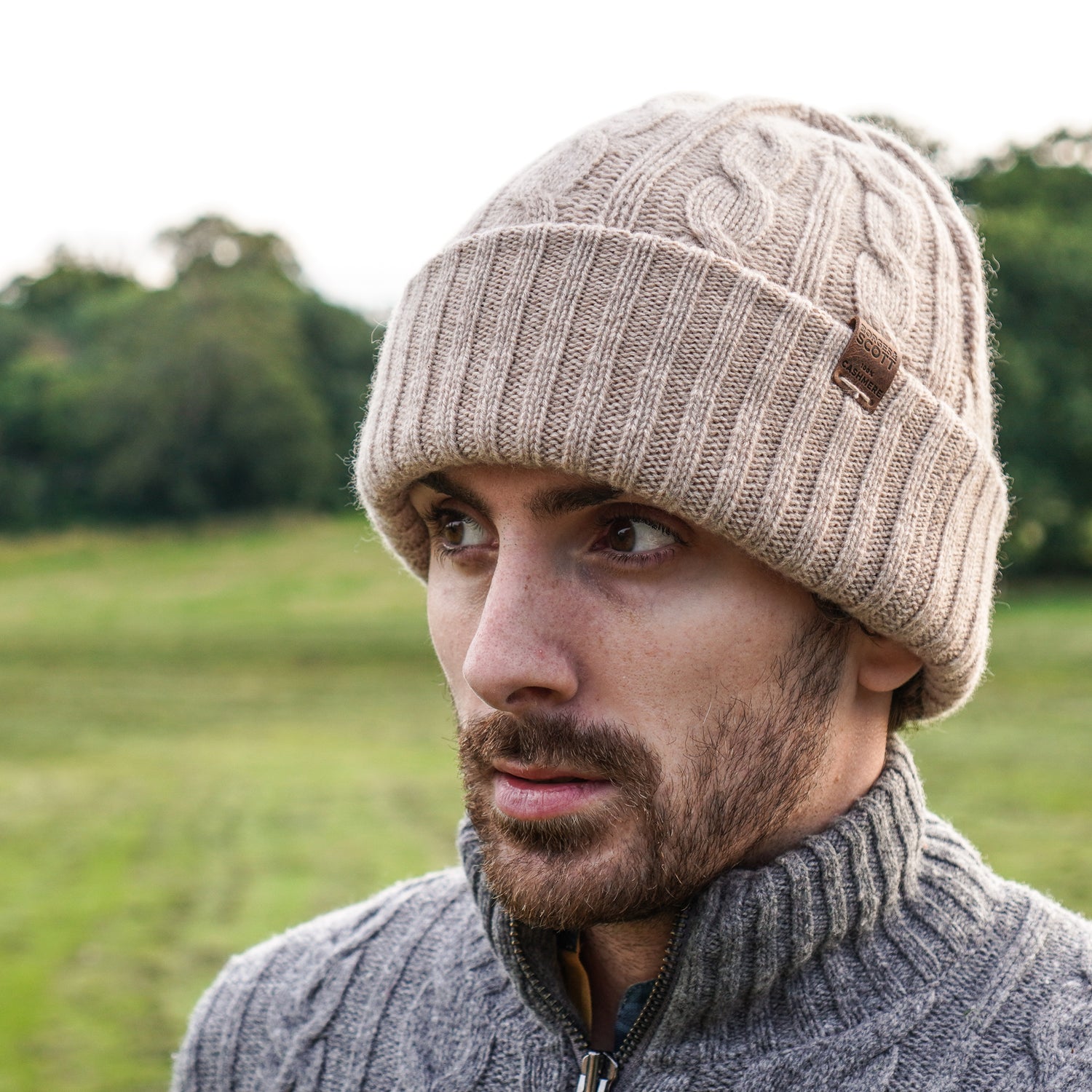 Men's Cashmere Hats Luxury Beenie's & Scott