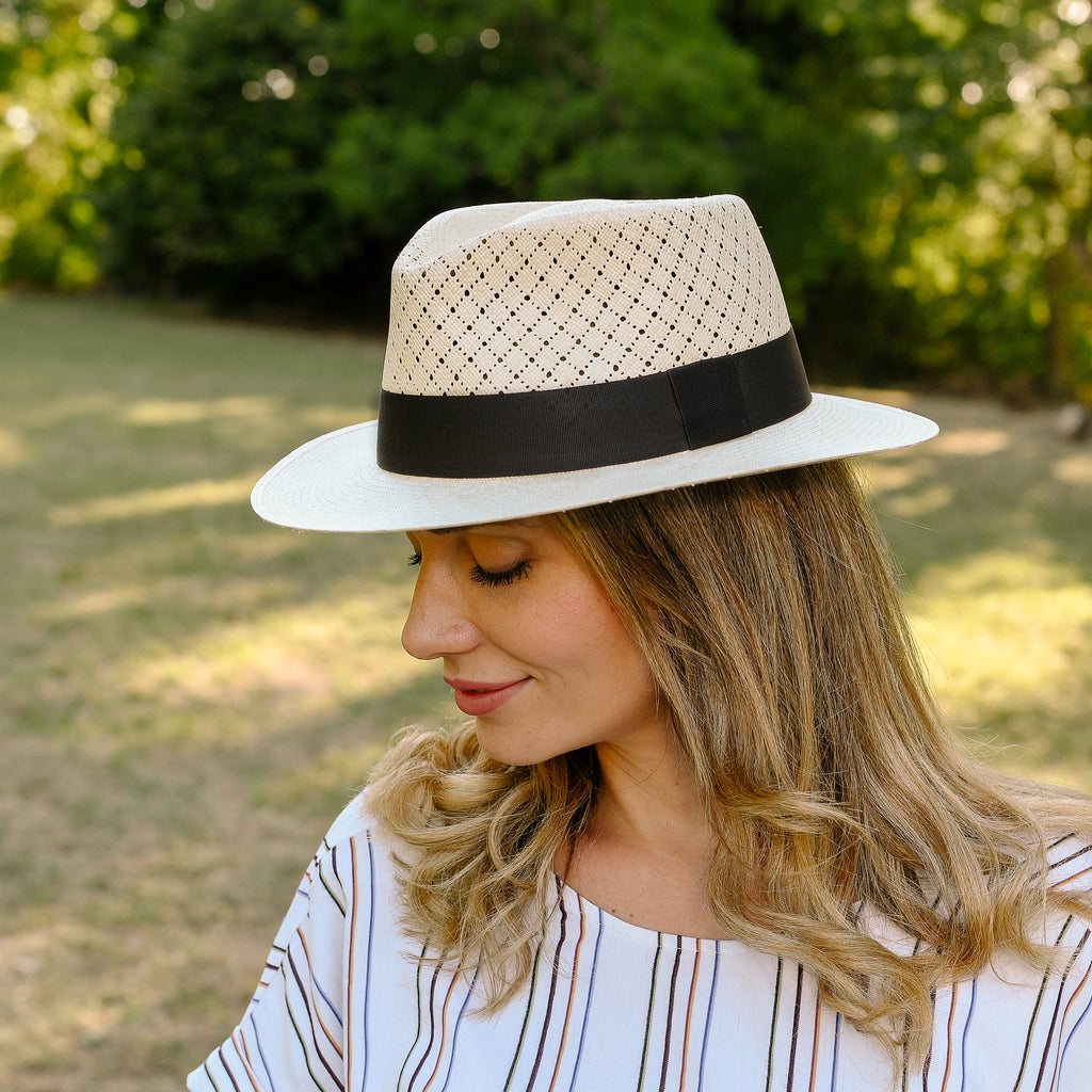 Borges & Scott Alpaka Doyle Teardrop Fedora Hat, Alpaca