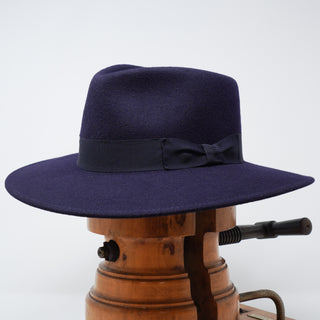 The Lewis Ribbon - Wide Brim Fedora