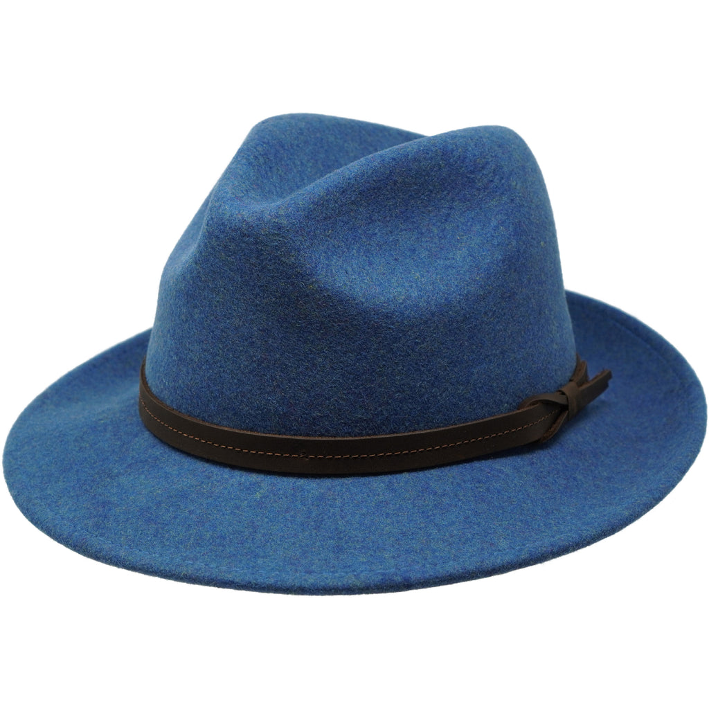 The Stoker - Lightweight Wide Brim Trilby – Borges & Scott