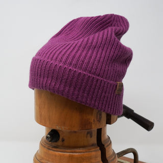 The Recycled Reberty - 100% Cashmere - Thick Knit Beanie