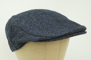 The Nevis - Casquette Plate Harris Tweed