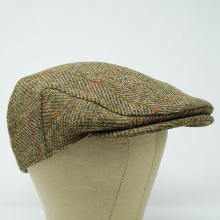 The Nevis - Casquette Plate Harris Tweed