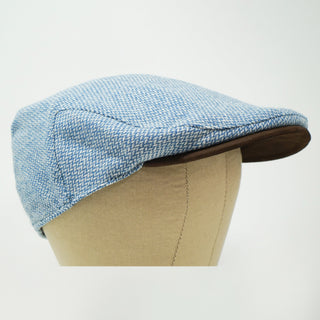 The Sloan Atlantic - Ladies Irish Tweed and Leather Cap