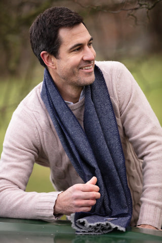 Irish Lambswool Scarf - 100% Sheeps Wool - Made in Ireland