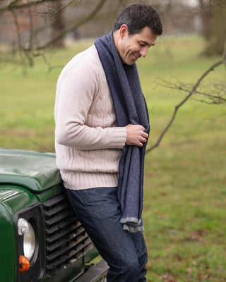 Irish Lambswool Scarf - 100% Sheeps Wool - Made in Ireland
