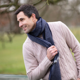 Irish Lambswool Scarf - 100% Sheeps Wool - Made in Ireland