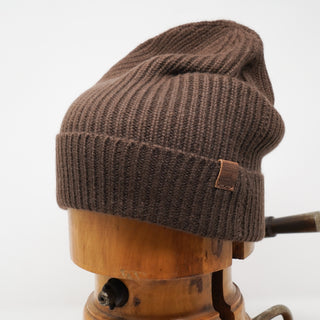 The Recycled Reberty - 100% Cashmere - Thick Knit Beanie