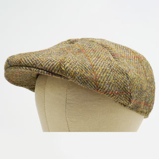 The Dingwall - Casquette Harris Tweed en huit pièces