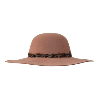 The Julia Boa - Floppy Brim Hat