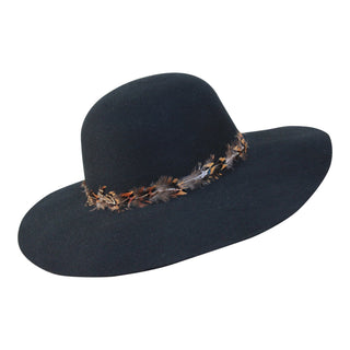 The Julia Boa - Floppy Brim Hat