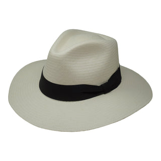 The Safari - Wide Brim Teardrop Panama Hat - Harder Wearing