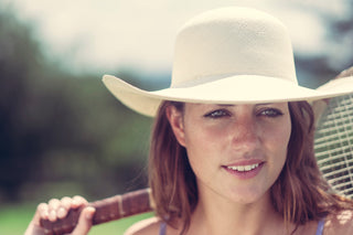 Ladies Sun Panama Hat (Natural)