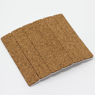 Traditional Cork Hat Sizing Strips - Self Adhesive - Set of 6