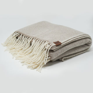 30% Cashmere 70% Merino - Blanket Throw