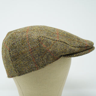 The Nevis - Casquette Plate Harris Tweed