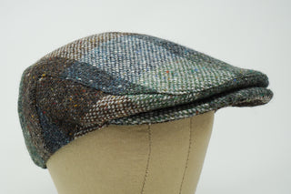 The Galway Patchwork - Irish Tweed Flat Cap