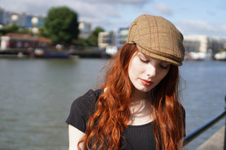 The Woods - Casquette Plate Yorkshire Tweed